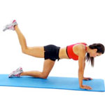 Hip extension exercise