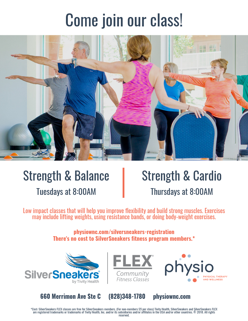 Fit approved classes offered at Physio 